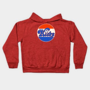 Defunct Minnesota Kicks Soccer Team Kids Hoodie